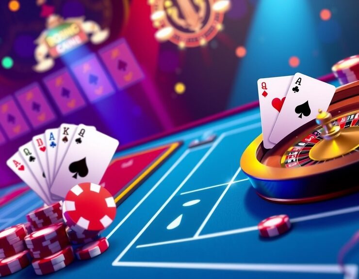 Joker Gaming slot info panel showing RTP, volatility, and bonus mechanics